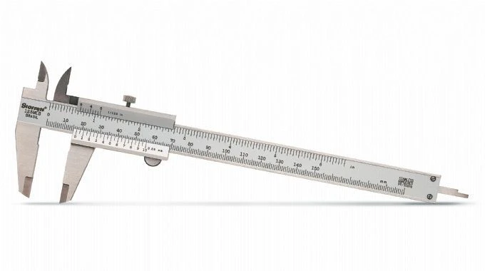 [125MEB-6/150] CALIBRADOR PIE DE REY 6"-150(MM) RESOLUCION 0.05(MM) EXACTITUD ±0.05(MM)