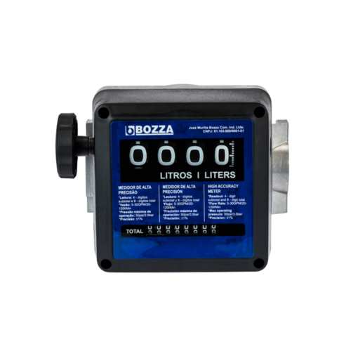 [BZ-6000G] CONTADOR ELECTRÒNICO PARA COMBUSTIBLE DIESEL EN GALONES CAUDAL 5.28-31.7(GPM) 4 DIGITOS ENTRADA Y SALIDA 1"(NPT)