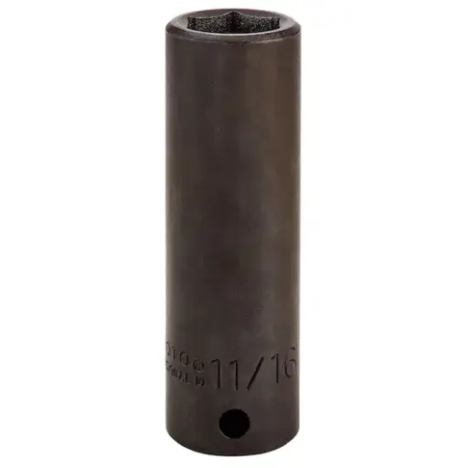 [7322H] DADO DE IMPACTO LARGO MANDO 1/2" X 11/16" 6(PUNTAS)