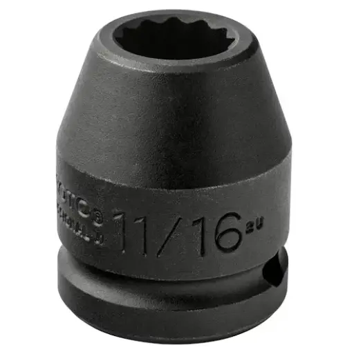 [07511T] DADO DE IMPACTO MANDO 3/4" X 11/16" 12(PUNTAS)