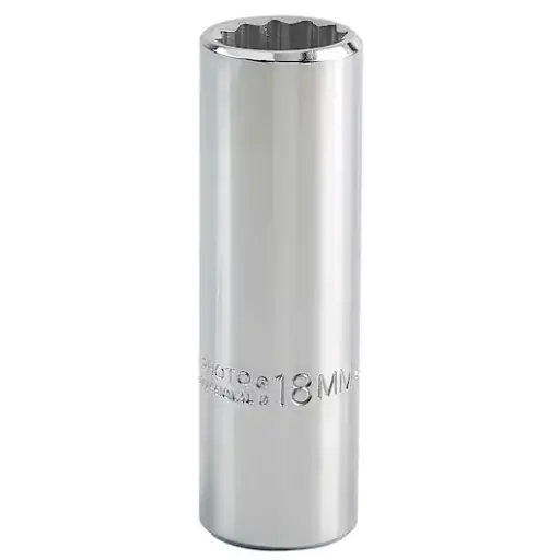 [5318M] DADO LARGO MANDO 1/2" X 18(MM) 12(PUNTAS)