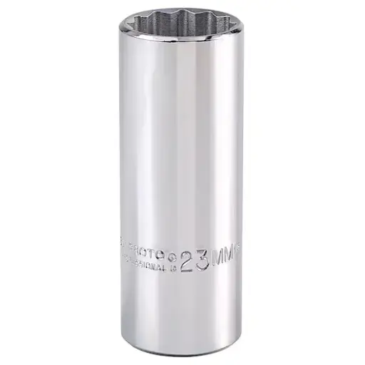 [5323M] DADO LARGO MANDO 1/2" X 23(MM) 12(PUNTAS)