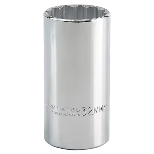 [5332M] DADO LARGO MANDO 1/2" X 32(MM) 12(PUNTAS)