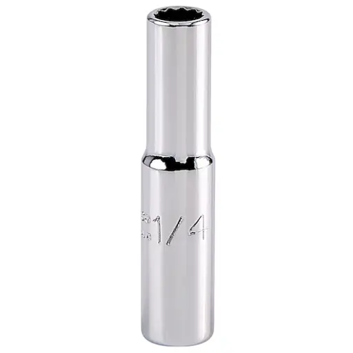 [4708LT] DADO LARGO MANDO 1/4" X 1/4" 12(PUNTAS)