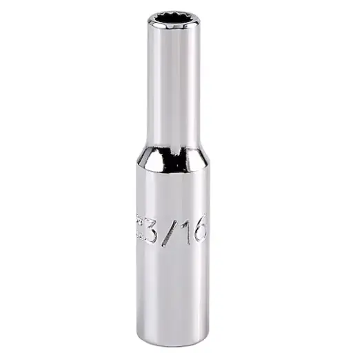 [4706LT] DADO LARGO MANDO 1/4" X 3/16" 12(PUNTAS)