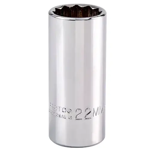 [5022M] DADO LARGO MANDO 3/8" X 22(MM) 12(PUNTAS)